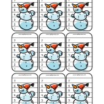 Jeu de batailles de bonshommes de neige